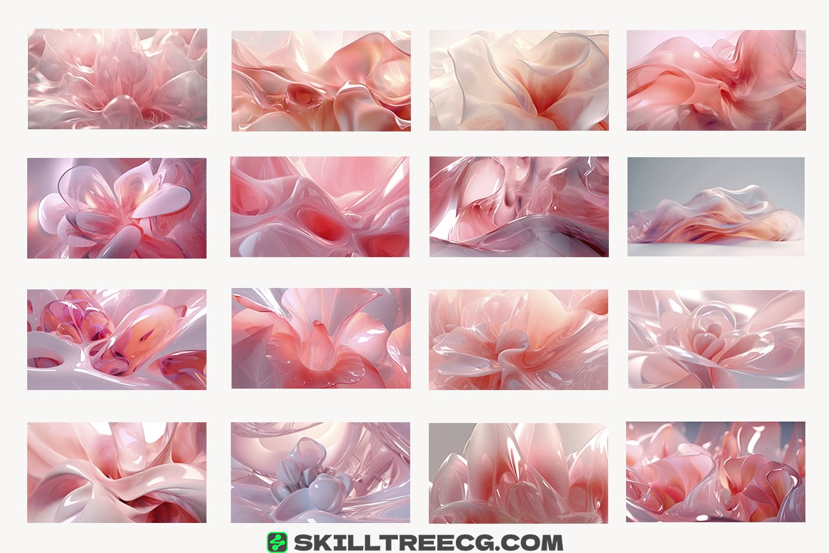 图片[6]-Liquid Glass 3D Backgrounds（085563）-技能树